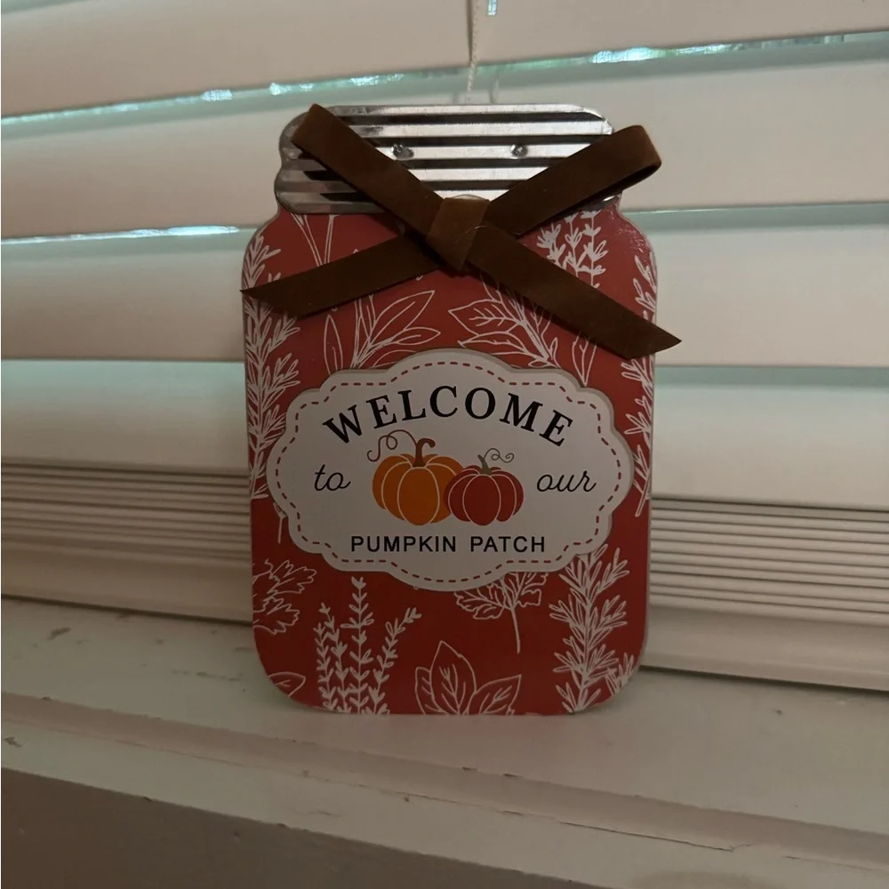 Welcome to Our Pumpkin Patch Sign